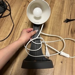 IKEA SVALLET スヴァレット ワークランプ, ダークグレー/ホワイトの画像