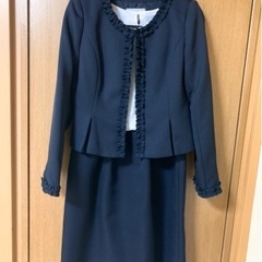 フォーマル服　ホワイト＆ネイビー　11号