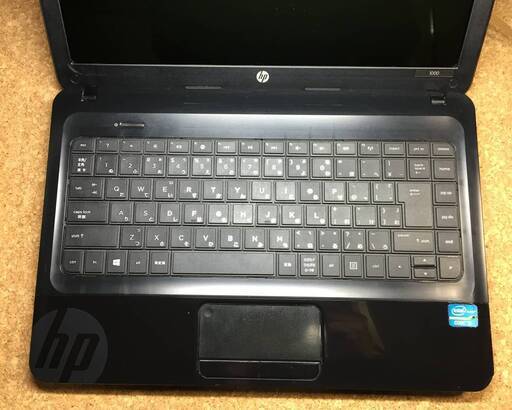 hp 1000 ノートパソコン TPN-l105 RT3290 Core-i3 3110M 4GB 320GB Win10 動作品