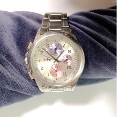 アニエスベーのメンズ腕時計です。稼働　レディースも可能　中古の画像