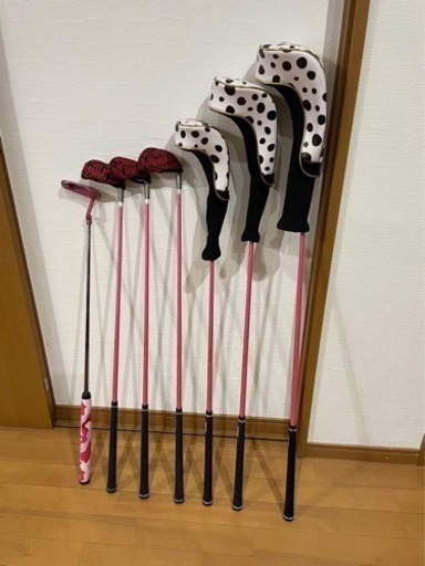 レディースゴルフ　ハーフセット