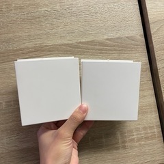 無印良品　ポリプロピレンファイルボックス用・ポケット　２個の画像