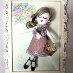 春🌸夏コーデ  縫わないドールチャームルルベちゃん®️の画像