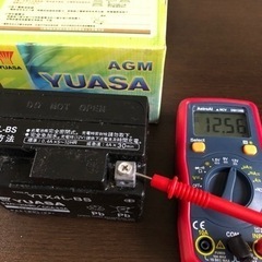 バイク用バッテリー YT4L-BS 使用1週間