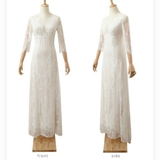 ウェディングドレス　結婚式　パーティー　二次会