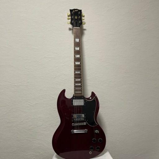 greco SG タイプエレキギター　ソフトケース付き　値下げ❣️出品してるアンプも同時で値引きします。