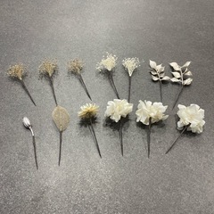 ドライフラワー　ヘッドドレスの画像