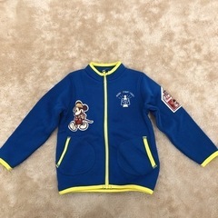 新品ミッキー青アウター☆100サイズ