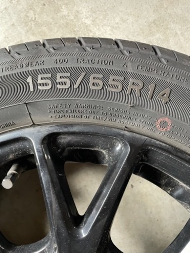 サマータイヤ　155/65R14 4本セット
