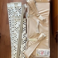 【お取引中】ココネルエアー　ベビーベッド　折りたたみ可能の画像