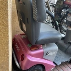 ハンドル形電動車椅子