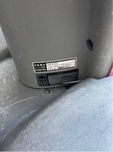 ハンドル形電動車椅子