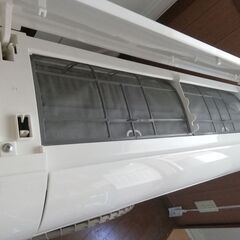 エアコン工事は安心の電気工事士にお任せ！大型4.0ｋ14畳！広いリビングなど！希少な100V電源！工事付き！保証付き！配送込！取り外し無料！エリア限定 ichiban-air_aircon-set2-40