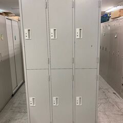 中古　プラス　6人用ロッカー　鍵付　6人　ロッカー　6人ロッカー...