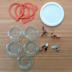 ＜取引中＞WECKのふた類の画像