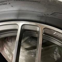 レクサスRX Fスポーツ後期　レイズ製ホムラホイール