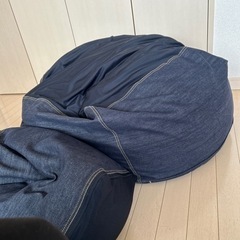 無印人をダメにするソファ【セット】ビーズクッションの画像