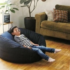 無印人をダメにするソファ【セット】ビーズクッションの画像