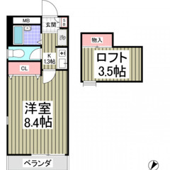 【🌻入居費用10万円🌻】 🔥東武伊勢崎線「一ノ割」駅 徒歩7分🔥 - 春日部市