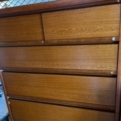 タンス　濃いブラウン　の画像