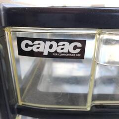 事務用　書類収納ケース　10段　クリアケースの画像