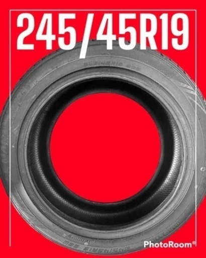 値下げ！ダンロップ 245/45R19インチ ４本セット