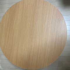ニトリ 円形こたつテーブル 布団なしの画像