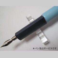 日本習字普及協会　鷹見芝香先生創案　ペン習字用　S.T.ペン軸　初歩用・三角軸　希少筆記具の画像