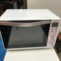 A2303-069  シャープ 電子レンジ RE-ME4-KP  2017年製 動作確認済  50-60Hz