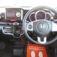 ホンダ　N-BOXカスタム【自社ローン対応可】純正オーディオ・片Ｐスラ・スマートキー・オートエアコン・ＨＩＤ・１４ＡＷの画像