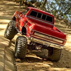 Traxxas TRX-4 Chevrolet K10 RED＆BLACKの画像
