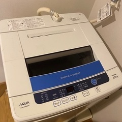 値下げ交渉あり！！洗濯機の画像