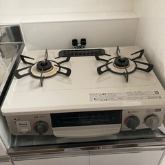 リンナイ　グリル付ガステーブル