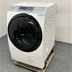 Panasonic/パナソニック ななめドラム式洗濯乾燥機 洗濯10kg/乾燥6.0kg 泡洗浄 NA-VX7600L 2016年製 中古家電 店頭引取歓迎 R6933)
