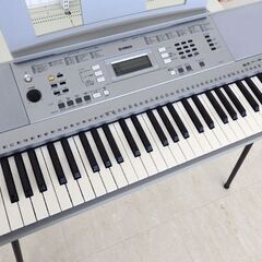 北海道 千歳市/恵庭市 動作品 YAMAHA/ヤマハ 電子キーボード PORTATONE PSR-E344 2013年製 スタンド付 61鍵 電子ピアノ ポータトーンの画像
