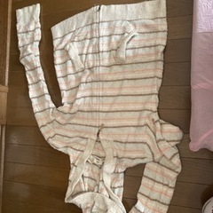 ジェラートピケ　ダブルジッパーパーカー？