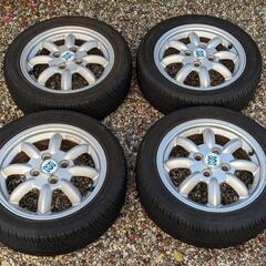 夏タイヤ 165/55R14 純正ホイール MINILITE S...