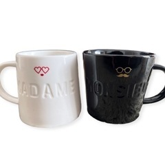 ペアマグカップ MADAME & MONSIEUR