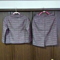 昭和レトロ　春秋レディーススーツ９の画像