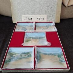 未使用 開場10周年記念 福山カントリークラブ 七宝 お皿