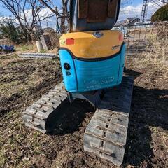 愛知発!クボタ U-008 ミニユンボ  湿地帯仕様 レンコン掘り仕様機の画像