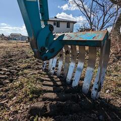 愛知発!クボタ U-008 ミニユンボ  湿地帯仕様 レンコン掘り仕様機の画像