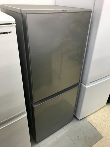 AQUA アクア ノンフロン冷凍冷蔵庫 AQR-13H(S) 2019年製 全定格内容積126L 幅476mm奥行555mm高さ1160mm 美品 説明欄必読