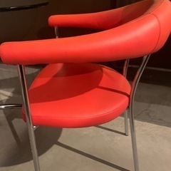 強化ガラス耐熱ダイニングテーブルセットの画像