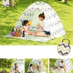ポップアップ　ワンタッチ　テント　2~3人用の画像