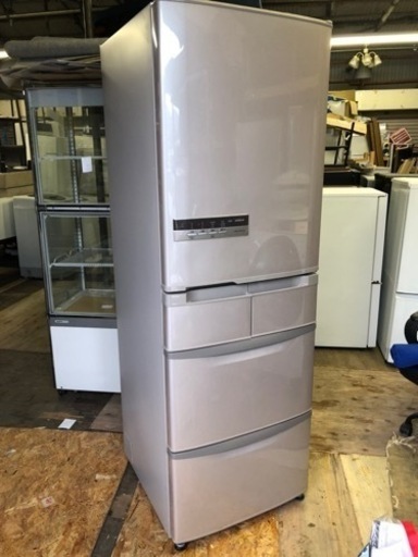 5k以内配送無料　保証付き 日立 HITACHI R-S42CM-T [冷凍冷蔵庫 (415L・右開） 5ドア ソフトブラウン]