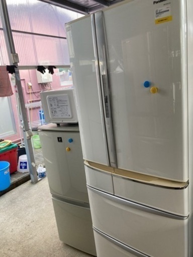 Panasonic2008年550L冷蔵庫