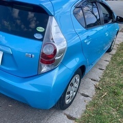 TOYOTAアクア　　売却者決定済みです。の画像