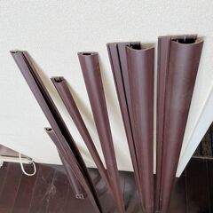 ◆処分◆ケーブルプロテクター・カバー　床置き★5本セット★引き取りのみ