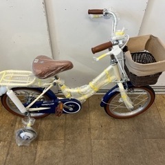N425★未使用品★１６インチ子供自転車★防犯登録料込